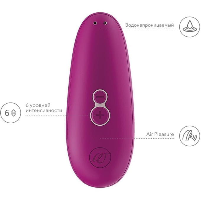 Бесконтактный клиторальный стимулятор WOMANIZER STARLET 3 фиолетовый WZ231SG4